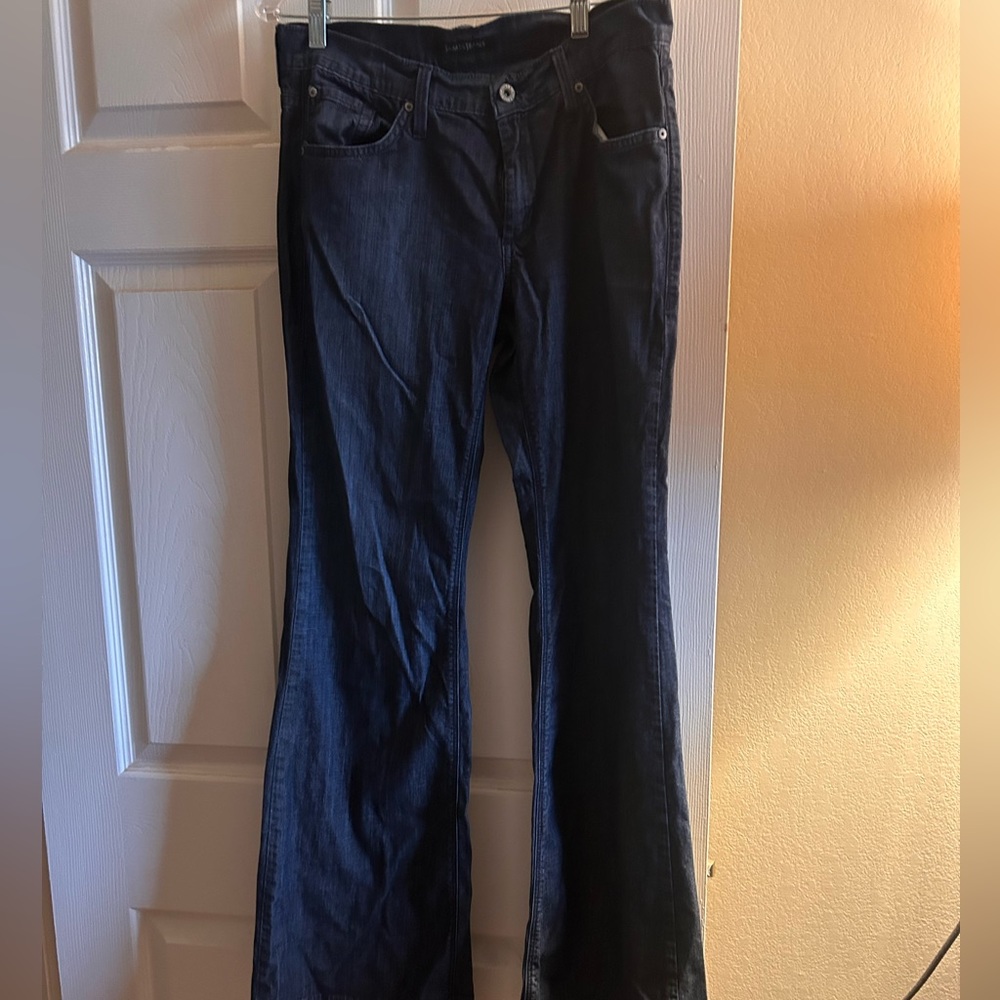 James Jeans Dark Wash Flare Leg Jeans